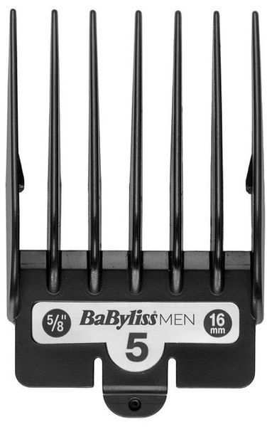 Машинка для стриження Babyliss, мережа+акум., вібраційний мотор, насадок-10, кейс, чохол, гребінець у компл., сталь, сірий (E996E) 366418 фото