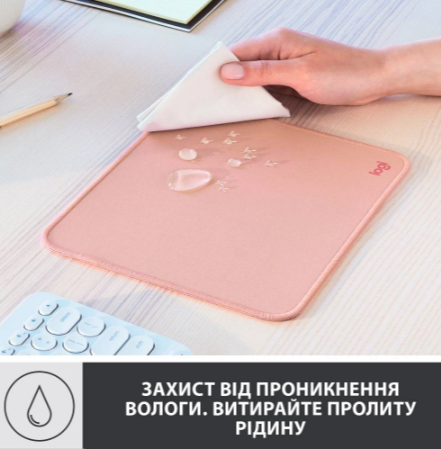 Килимок для мишi LOGITECH Studio Series Darker Rose (956-000050) 306712 фото