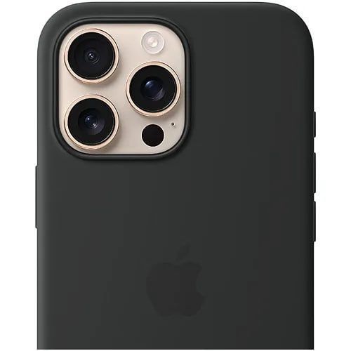 Чохол-накладка Apple iPhone 16 Pro Max Apple Silicone Case MagSafe Black 323501 фото