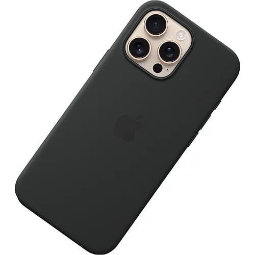 Чохол-накладка Apple iPhone 16 Pro Max Apple Silicone Case MagSafe Black 323501 фото