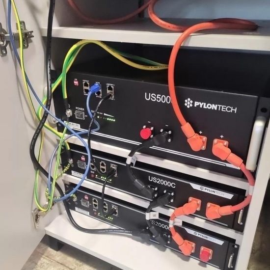 Набір кабелів Pylontech cable set battery storage to inverter 2x2m 25mm2 328039 фото