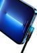 Кабель Baseus MVP 2 Elbow-shaped Fast Charging Data USB кабель Type-C To IP 20W 1m (CAVP000221) Black/Blue 260585 фото 5