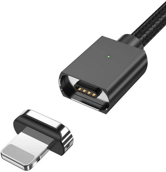 Кабель ESSAGER Magic Power Magnetic USB Cable Lightning (EXCCXL-ML01) Black 314352 фото