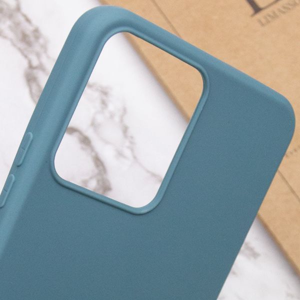 Силіконовий чохол Candy для Realme C30 Синій / Powder Blue 261748 фото