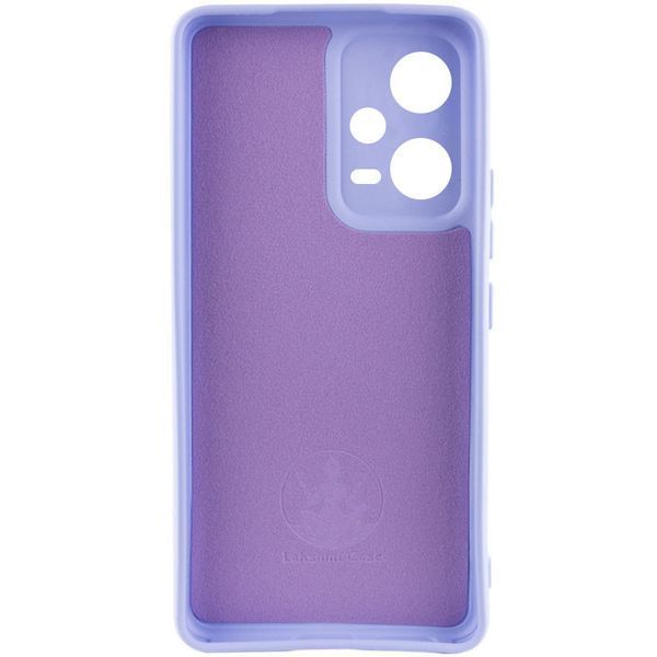 Чохол Silicone Cover Lakshmi Full Camera (A) для Xiaomi Poco X5 5G / Redmi Note 12 5G Бузковий / Dasheen 268250 фото
