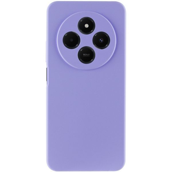 Чохол Silicone Cover Lakshmi Full Camera (AAA) для Xiaomi Redmi 14C / Poco C75 Бузковий / Dasheen 327070 фото