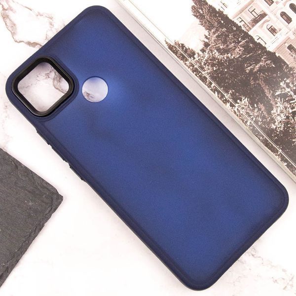 Чохол TPU+PC Lyon Frosted для Xiaomi Redmi 9C Navy Blue 273453 фото
