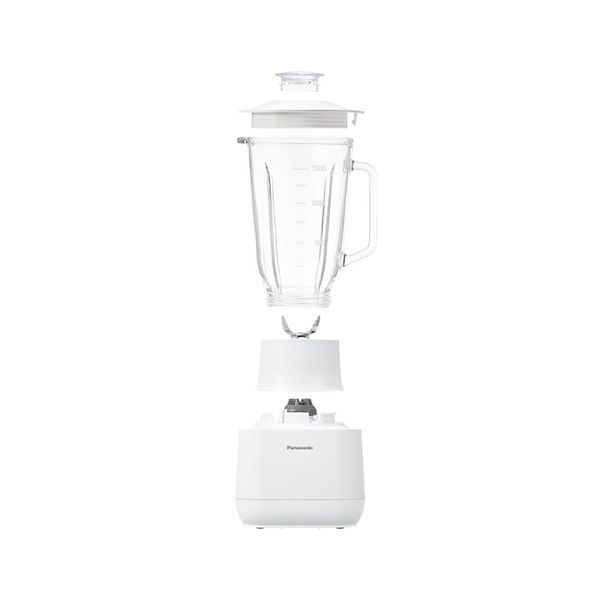 Блендер Panasonic стаціонарний 300Вт, чаша-1500мл, скло, білий (MX-MG5451WTQ) 368080 фото