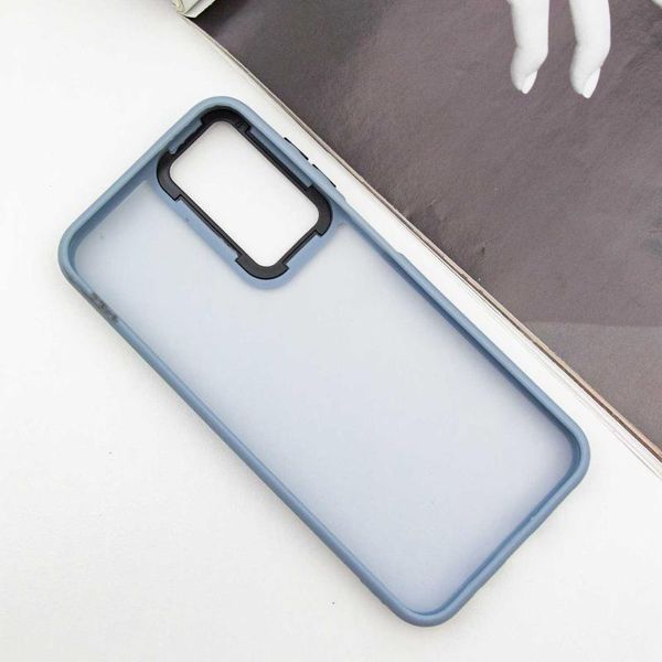 Чохол TPU+PC Lyon Frosted для Samsung Galaxy A17 4G/5G Sierra Blue 398050 фото