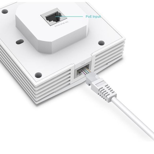 Мережеве обладнання, Точка доступу 3000MBPS OMADA EAP650-WALL TP-LINK 292855 фото