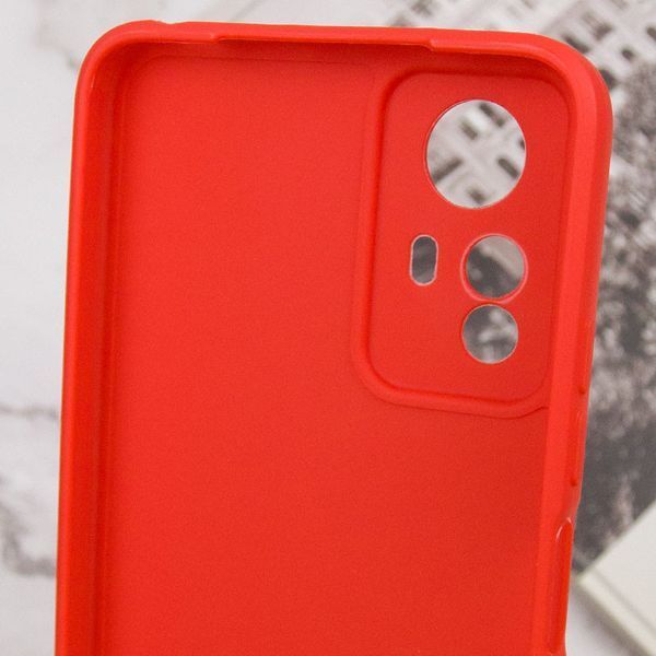 Силіконовий чохол Candy Full Camera для Xiaomi Redmi Note 12S Червоний / Red 274393 фото