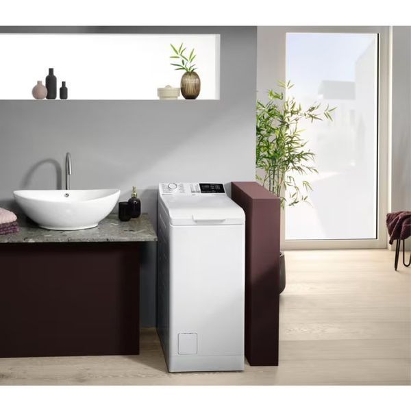Пральна машина Electrolux вертикальна, 7кг, 1200, A, 60см, дисплей, інвертор, білий 398958 фото