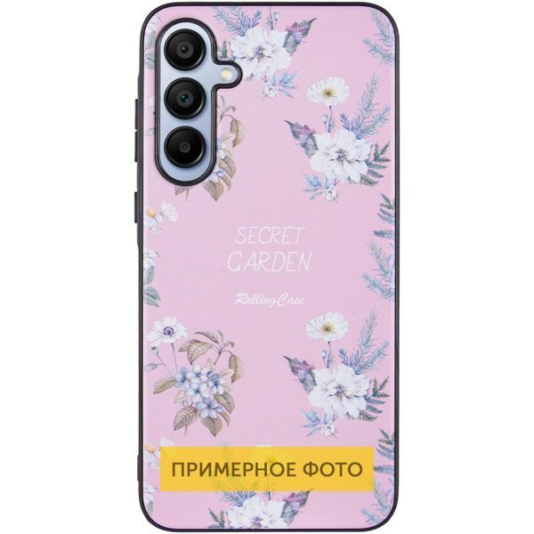 TPU+PC чохол Secret Garden для Xiaomi Redmi 13C / Poco C65 Pink 327149 фото