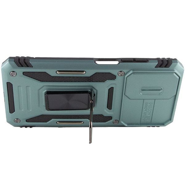 Ударостійкий чохол Camshield Army Ring для Xiaomi Redmi 10 Зелений / Light Green 259227 фото