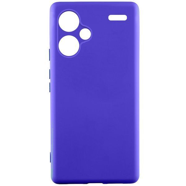 Чохол Silicone Cover Lakshmi Full Camera (A) для Xiaomi Redmi Note 13 Pro+ Синій / Iris 288485 фото