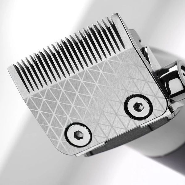Машинка для стриження Babyliss, мережа+акум., вібраційний мотор, насадок-10, кейс, чохол, гребінець у компл., сталь, сірий (E996E) 366418 фото