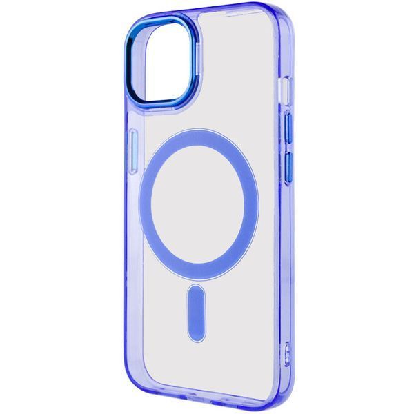 Чохол TPU Iris with MagSafe для Apple iPhone 12 Pro Max (6.7") Синій 272112 фото