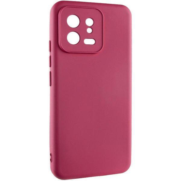 Чохол TPU GETMAN Liquid Silk Full Camera для Xiaomi 13 Чорний / Black 408548 фото