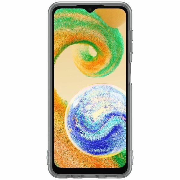 Чохол-накладка Samsung A04s Soft Clear Cover (EF-QA047TBEGRU) Чорний 262561 фото