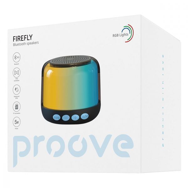 Портативна Акустика Proove Firefly 5W (PDFF050010001) Black 287125 фото