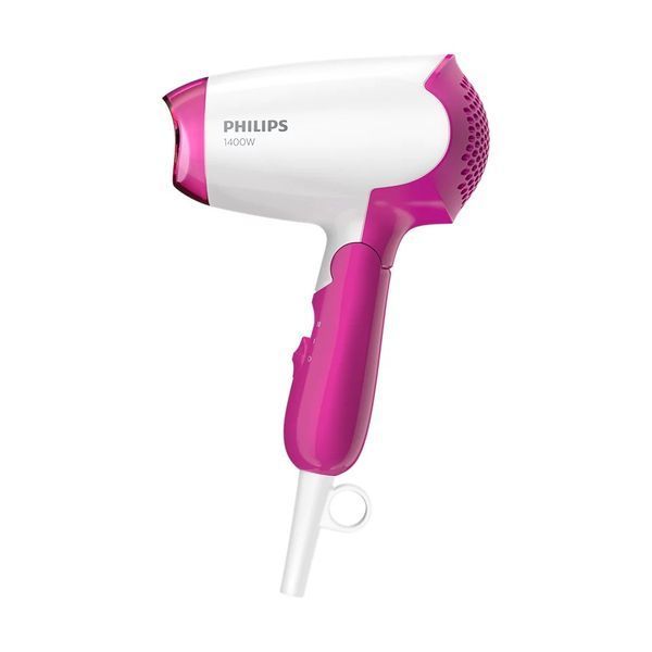 Фен Philips DryCare Essential дорожній, 1400Вт, 2 режими, хол. обдув, рожевий (BHD003/00) 371117 фото