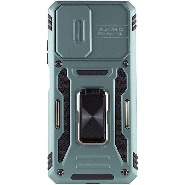 Ударостійкий чохол Camshield Army Ring для Xiaomi Redmi 10 Зелений / Light Green 259227 фото