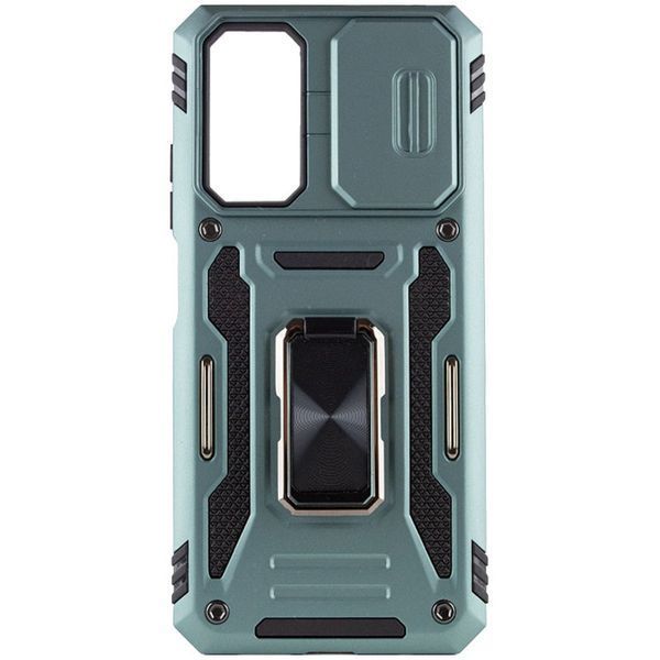 Ударостійкий чохол Camshield Army Ring для Xiaomi Redmi 10 Зелений / Light Green 259227 фото