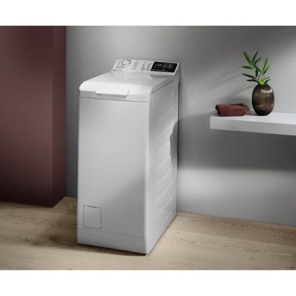 Пральна машина Electrolux вертикальна, 7кг, 1200, A, 60см, дисплей, інвертор, білий 398958 фото
