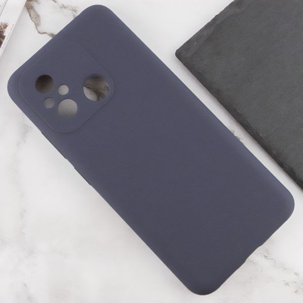 Чохол Silicone Cover Lakshmi Full Camera (AAA) для Xiaomi Redmi 12C Сірий / Dark Gray 271872 фото