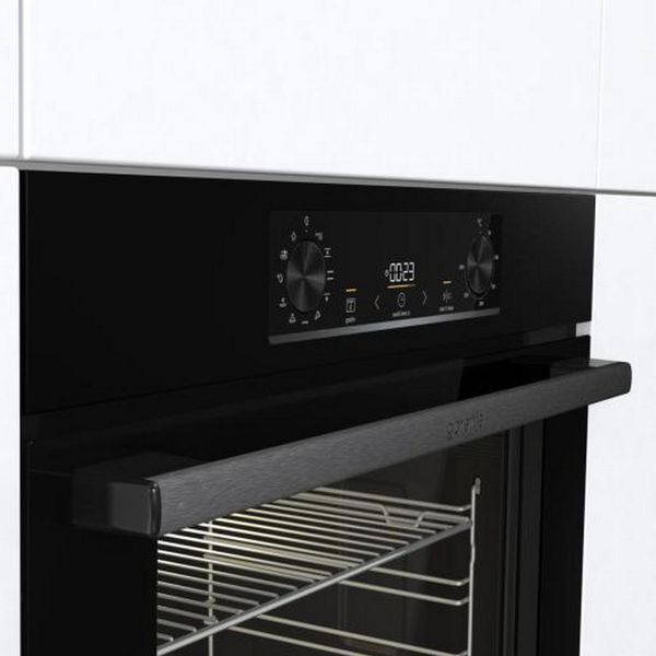 Духова шафа Gorenje електрична, 77л, A+, IconLed, чорний (BO6735E05B) 368601 фото