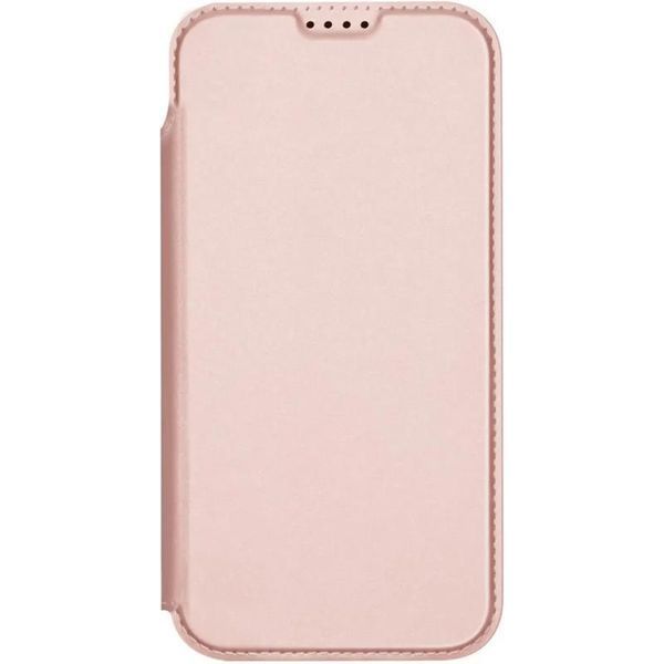 Чохол-книжка Dux Ducis з кишенею для візиток для Apple iPhone 17 Air (6.5") Rose Gold 393981 фото