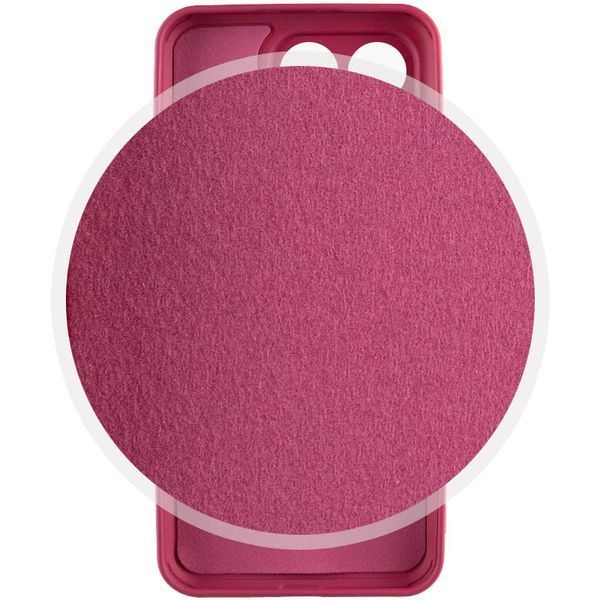 Чохол Silicone Cover Lakshmi Full Camera (A) для Huawei Honor X8a Бордовий / Marsala 285093 фото