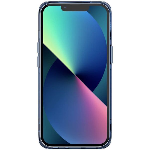 TPU чохол Nillkin Nature Pro Magnetic для Apple iPhone 15 (6.1") Синій (прозорий) 278379 фото