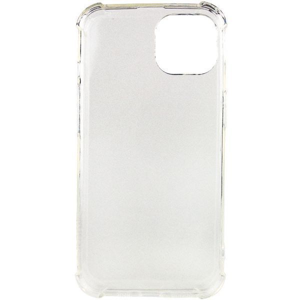 TPU чохол GETMAN Ease logo посилені кути для Apple iPhone 13 (6.1") Безбарвний (прозорий) 215276 фото