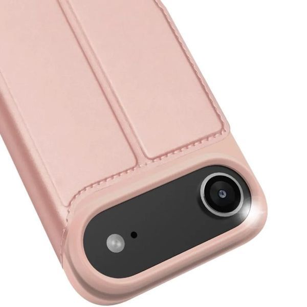 Чохол-книжка Dux Ducis з кишенею для візиток для Apple iPhone 17 Air (6.5") Rose Gold 393981 фото