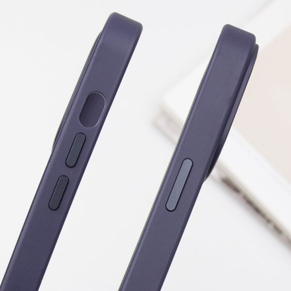 Шкіряний чохол SnapCase with MagSafe для Apple iPhone 14 Pro (6.1") Dark Blue 328993 фото
