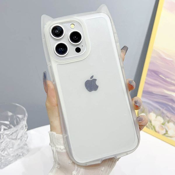 Чохол TPU Cat для Apple iPhone 13 Pro Max (6.7") Transparent 357634 фото