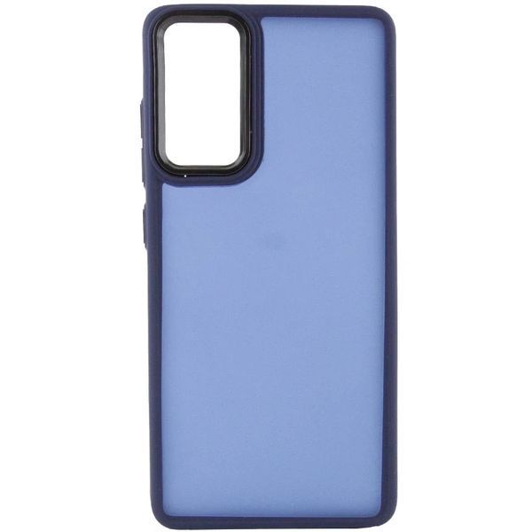 Чохол TPU+PC Lyon Frosted для Motorola Moto G24 / G04 / E14 Navy Blue 326129 фото