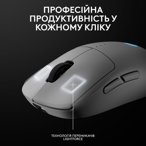 Миша LOGITECH G PRO 2 Wireless LIGHTSPEED - WHITE (L910-007302) 354505 фото