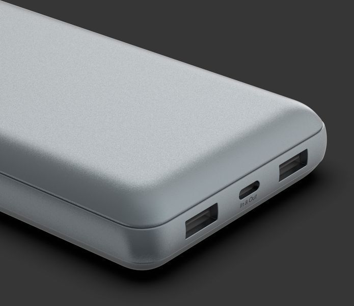 Акумулятор портативний літій-іонний Power Bank Belkin 10000мА&middot;год, 15Вт, 2хUSB-A/USB-C, чорний (BPB011BTBK) 367672 фото