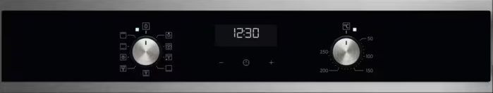 Духова шафа Electrolux електрична, 65л, A, дисплей, конвекція, чорний (EOF5H40BX) 366450 фото