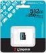 Карта пам'яті Kingston MicroSDXC 512GB Canvas Go Plus Gen4 200MB/s A2 U3 V30 (SDCG4/512GBSP) 376908 фото 3
