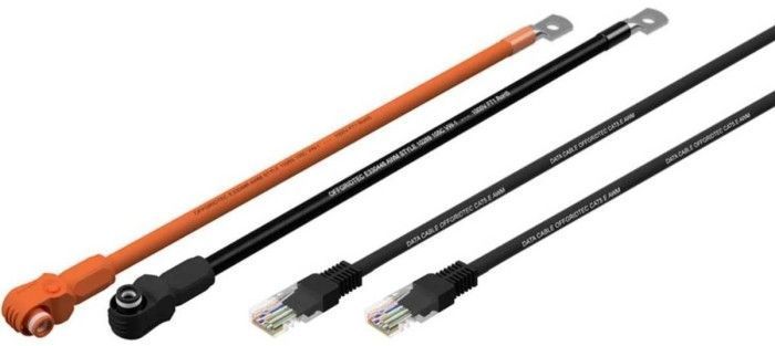Набір кабелів Pylontech cable set battery storage to inverter 2x2m 25mm2 328039 фото