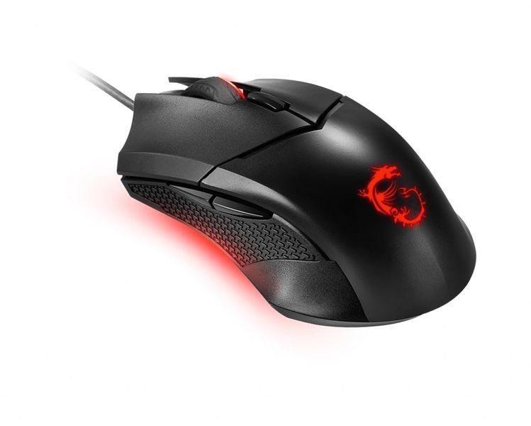 Миша MSI Clutch GM08, Red, USB-A, чорний (S12-0401800-CLA) 370947 фото