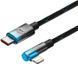 Кабель Baseus MVP 2 Elbow-shaped Fast Charging Data USB кабель Type-C To IP 20W 1m (CAVP000221) Black/Blue 260585 фото 3