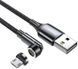 Кабель ESSAGER Victron 540 Rotate Magnetic USB Cable Micro 1M (EXCCXM-WC0G) Black 315308 фото 1