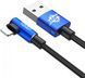 Кабель Baseus MVP Elbow Type USB кабель USB For IP 2A 1m (CALMVP-03) Blue 260049 фото 2