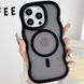 Чохол TPU+PC Undine with MagSafe для Apple iPhone 15 Pro Max (6.7") Black 355335 фото 3