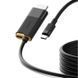 Кабель (перехідник) Xiaomi HAGiBiS USB-C на HDMI 2.1 8K@60Hz / Type-C 100W PD / 2m (SWC10) 359892 фото 1