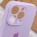 Чохол Silicone Case Full Camera Protective (AA) для Apple iPhone 15 Pro (6.1") Бузковий / Lilac 280233 фото 6